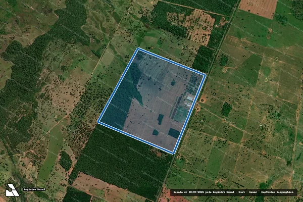 Imagem de satélite de Fazenda Jatiuca - Fazenda Jatiuca em Anastácio - MS