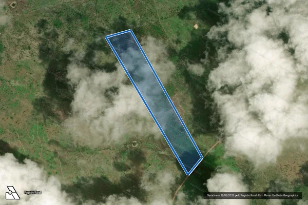 Imagem de satélite de FAZENDA PRAZER I - FAZENDA PRAZER-1 em Presidente Médici - MA
