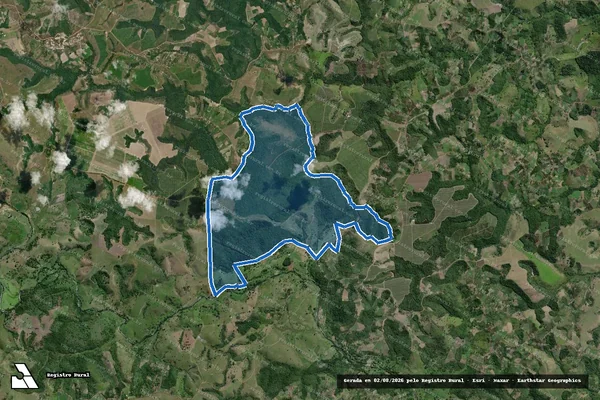 Imagem de satélite de Fazenda Jacaré I / Fazenda Jacaré I em Jaguaripe - BA