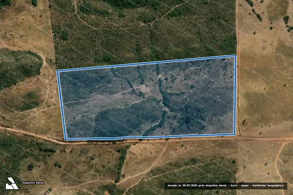 Imagem de satélite de FAZENDA PARAÍSO - 001 em Nova Brasilândia - MT