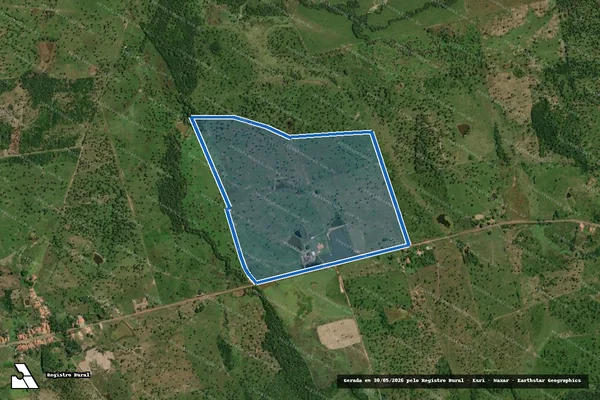 Imagem de satélite de FAZENDA SÃO JOSE PARTE 3 - Parcela 1 em Bom Lugar - MA