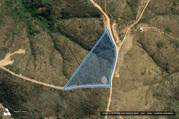 Imagem de satélite de FAZENDINHA AMIGOS DO REI  - CHÁCARA 01 em Jaboticatubas - MG