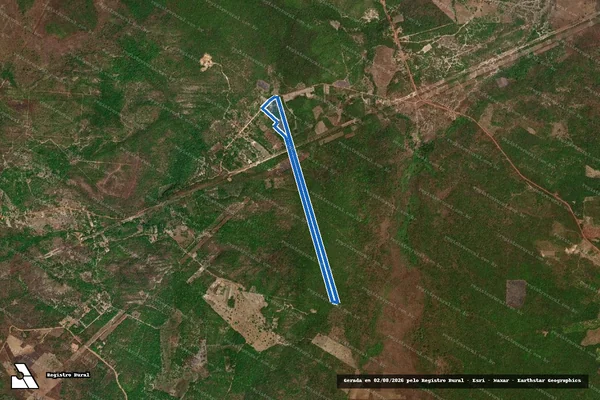 Imagem de satélite de RIACHAO DATA: SAO BOA VENTURA - Parte 20 em Piripiri - PI
