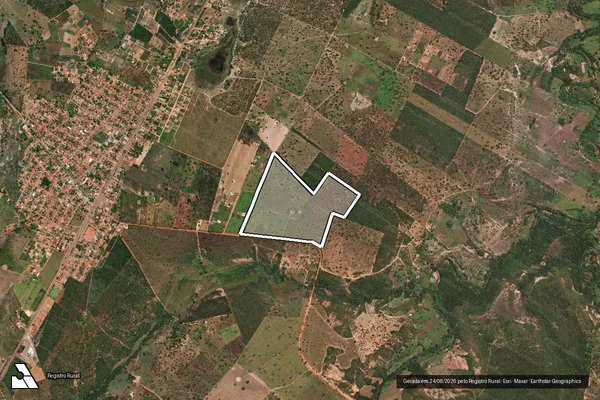 Imagem de satélite de Fazenda Logradouro - Parte 1 em Riachinho - MG