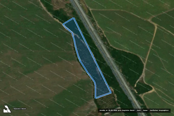 Imagem de satélite de ENGENHO CONSTELAÇÃO DE CAPELA - Perimetro_2 em Santa Rita - PB