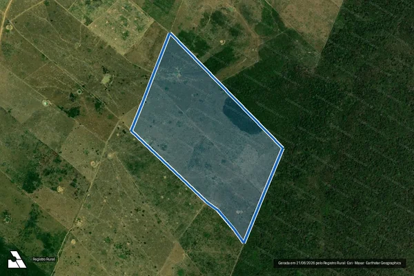 Imagem de satélite de FAZENDA SANTO ANTONIO - LOTES 72,73 / Parte 1