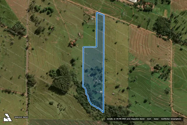 Imagem de satélite de Lote-A e Lote-B -  Lote-B em Umuarama - PR