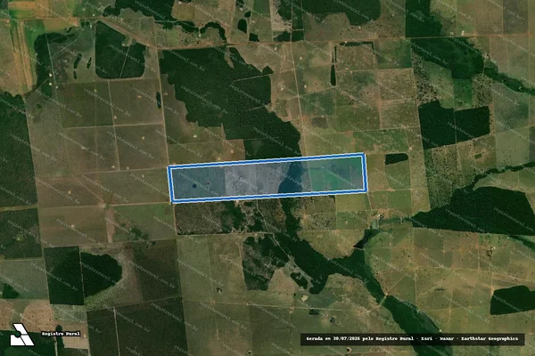 Imagem de satélite de Fazenda Paraná - PARTE 1 em Pontes e Lacerda - MT