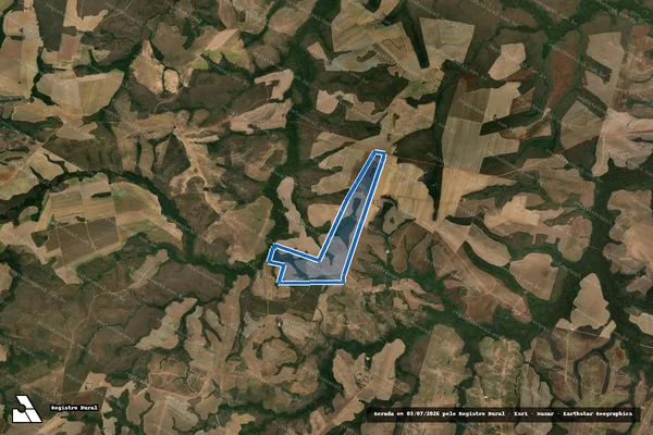 Imagem de satélite de Fazenda São Miguel Arcanjo V em Rosário Oeste - MT