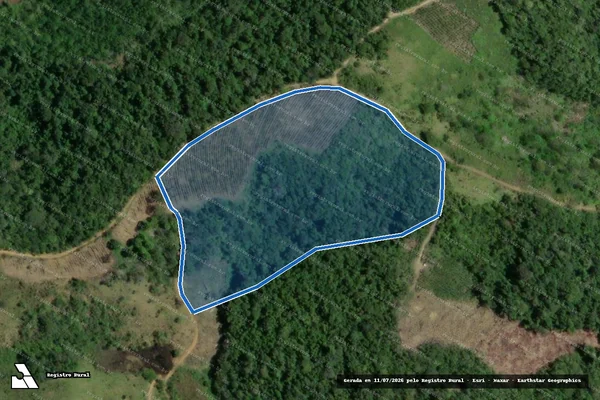 Imagem de satélite de Fazenda Rio do Engenho - Parte 2 em Presidente Tancredo Neves - BA