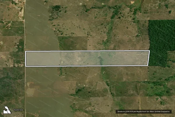 Imagem de satélite de SITIO MARAVILHA - Parte 1 em Ourilândia do Norte - PA