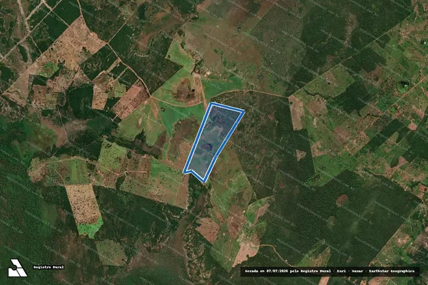 Imagem de satélite de Fazenda Dois Irmãos - Fazenda Dois Irmãos em Cáceres - MT