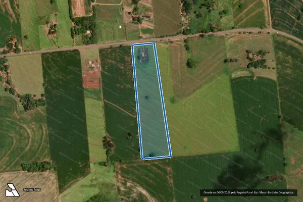 Imagem de satélite de LOTES C E D - 001 em Moreira Sales - PR