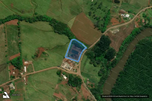 Imagem de satélite de MAT.: 51.429 - Parte 2 em Barra Bonita - SC