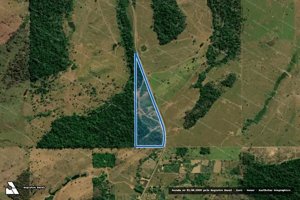 Imagem de satélite de LOTE 29 ? GLEBA 16 ? P.A.D. BURAREIRO - Parte 3 em Cacaulândia - RO