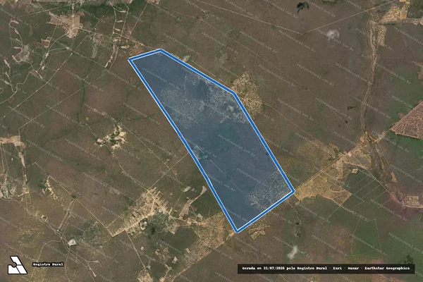 Imagem de satélite de Fazenda Guainumbi - Parte 1 em Morro do Chapéu - BA