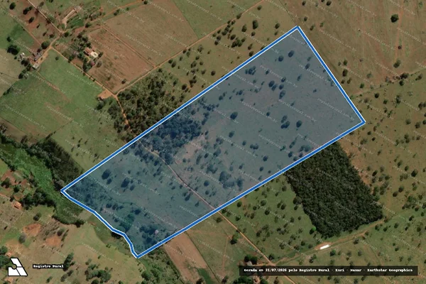 Imagem de satélite de Estreito - Parte 1 em Bom Despacho - MG