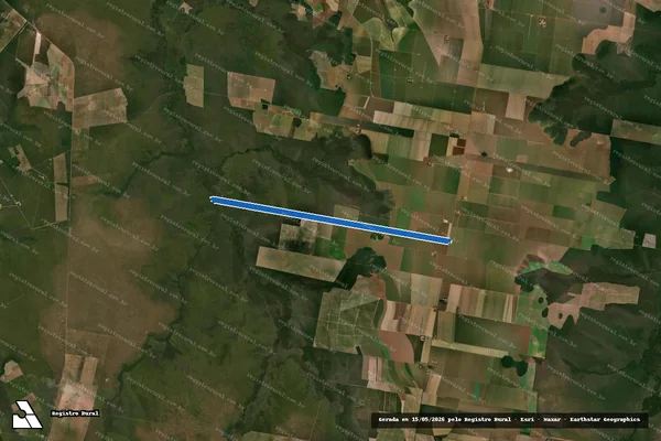 Imagem de satélite de FAZENDA JATOBA - 6717 em Campos de Júlio - MT