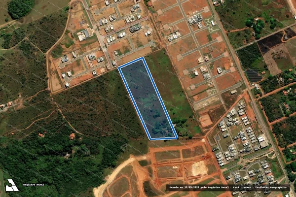 Imagem de satélite de FAZENDA SANTA BÁRBARA - 001 em Brasília - DF