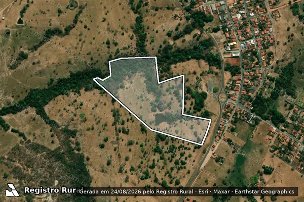 Imagem de satélite de Fazenda Três Ilhas - Parcela 1 em Fazenda Nova - GO