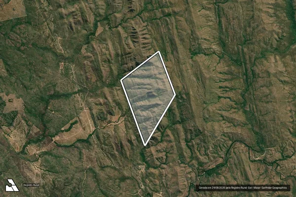 Imagem de satélite de LOTE 09 DO LOTEAMENTO ROSARINHO OU ROSARIO GLEBA 03 - 001 em Paranã - TO