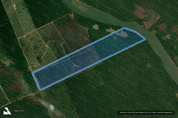 Imagem de satélite de LOTE 30_SETOR 18 - LOTE 30_SETOR 18 em Porto Velho - RO