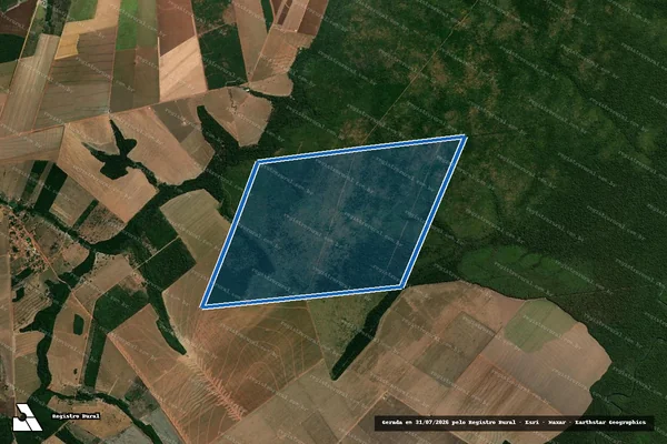Imagem de satélite de Fazenda Santa Maria - Parte 1 em Nova Ubiratã - MT