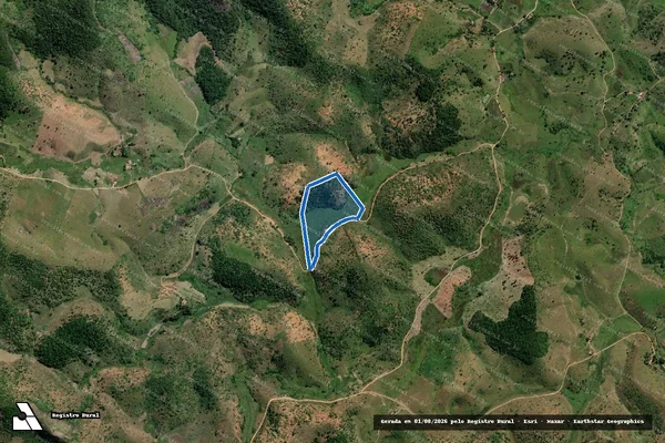 Imagem de satélite de Fazenda São Paulinho - Parcela II em Teófilo Otoni - MG