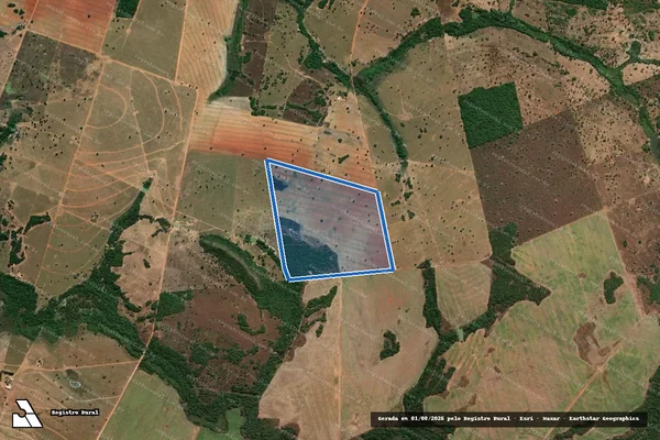 Imagem de satélite de FAZENDA SÃO JOSÉ 2 - FAZENDA SÃO JOSÉ 3 em Mozarlândia - GO