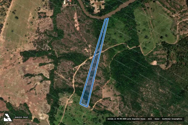 Imagem de satélite de FAZENDA SUCURI - GLEBA 27 em Jaraguá - GO