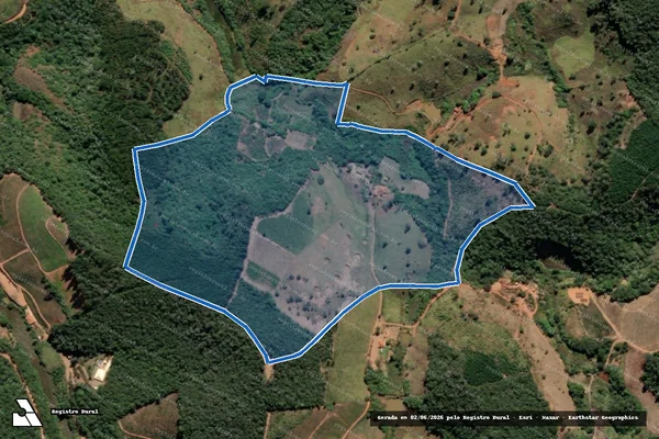Imagem de satélite de SITIO GOUVEIA CABECEIRA GROTA DA MALVA - Parte 1 em Capelinha - MG