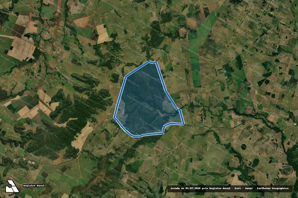 Imagem de satélite de FAZENDA PROGRESSO - em Mirassol d'Oeste - MT