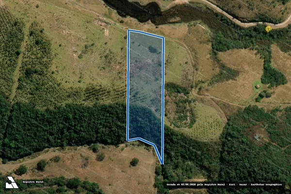Imagem de satélite de Fazenda Alegria - GLEBA 24 em Ouro Preto - MG