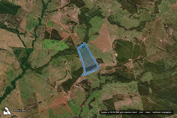 Imagem de satélite de Fazenda Santa Maria I - PARCELA 1 em Rondonópolis - MT