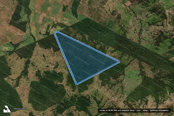 Imagem de satélite de Fazenda Canaã  - Fazenda Salmo 23 em Juscimeira - MT