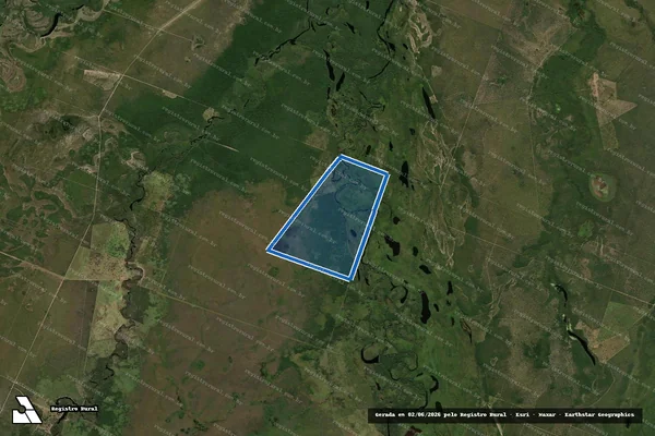 Imagem de satélite de Fazenda Canguçu - Parte 3 em Cocalinho - MT