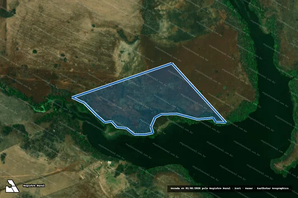 Imagem de satélite de Fazenda Bom Sucesso Pontal - PARTE 1 em Carneirinho - MG