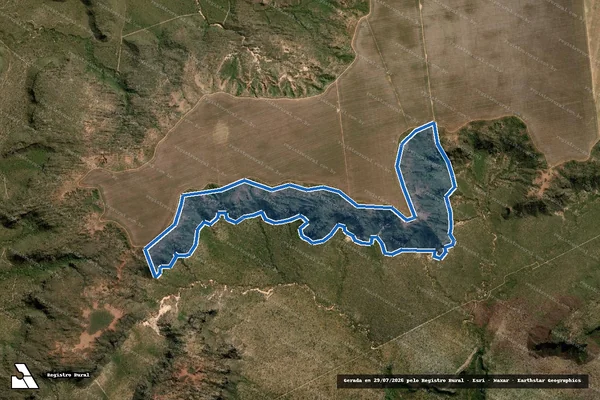 Imagem de satélite de FAZENDA ALTO DA SERRA III - LOTE 1.D, ÁREA A, REMANESCENTE, DO LOTE Nº 1.D, DO LOTº FAZENDA SEMPRE VERDE - 001 em Dianópolis - TO