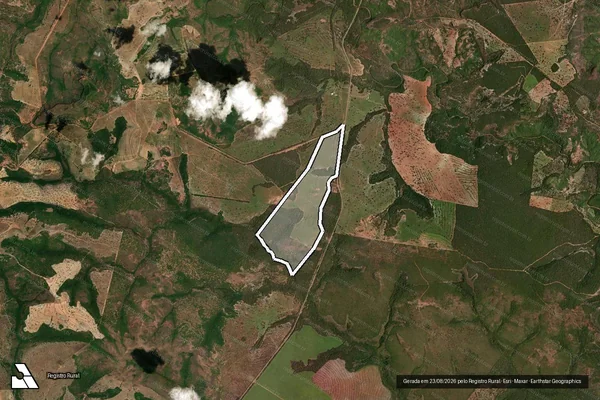 Imagem de satélite de FAZENDA SANT ANA - ALPAGRI em Guiratinga - MT