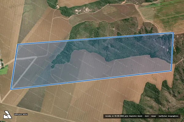 Imagem de satélite de FAZENDA SANTA BARBARA III - 001 em Balsas - MA