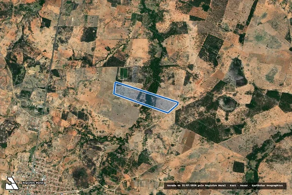 Imagem de satélite de Fazenda Covagem - Parcela 03 em Iuiu - BA