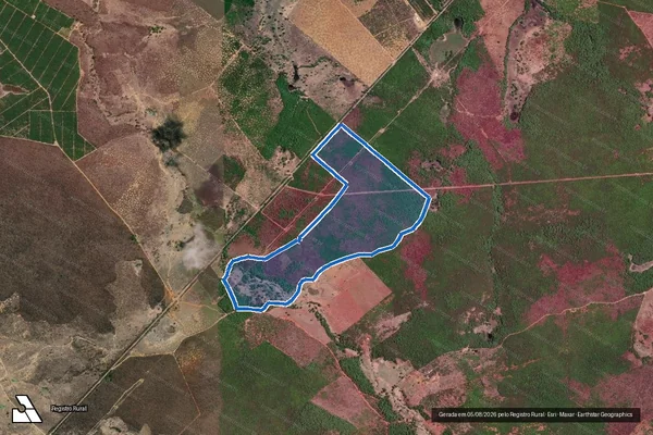 Imagem de satélite de Fazenda Barriguda e Barreiro - Parcela 1 em Araçuaí - MG