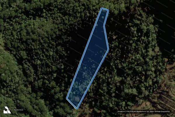 Imagem de satélite de MONTE VERDE EMPREENDIMENTOS SPE LTDA - ÁREA 69 em Urubici - SC