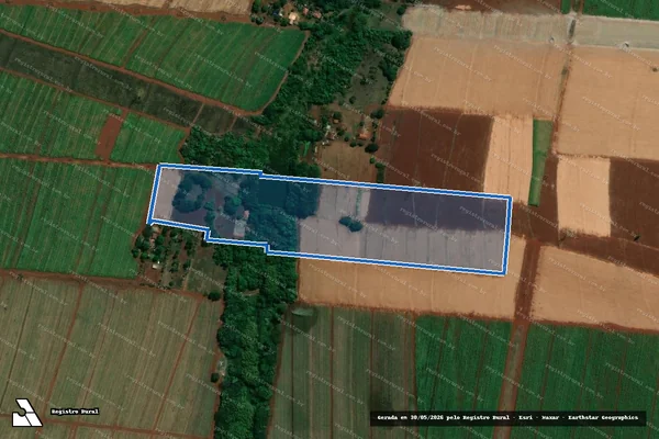 Imagem de satélite de Sitio Esperança - Parte 1 em Araraquara - SP