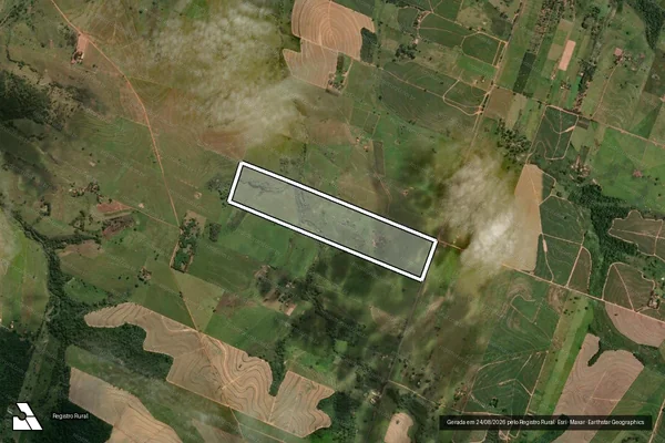 Imagem de satélite de SÍTIO NOVO RAMI - Parte 1 em Lucélia - SP