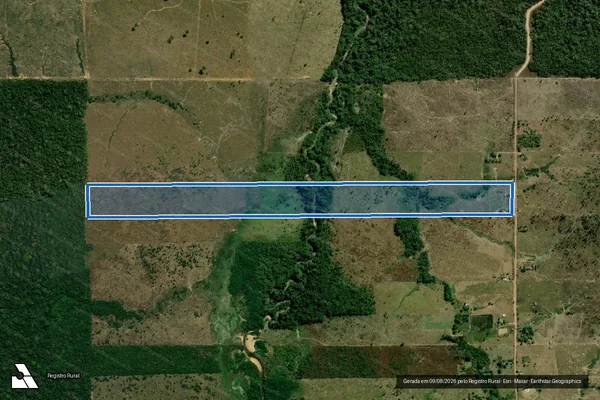 Imagem de satélite de SITIO ESTANCIA FLORIDA – GLEBA BURAREIRO