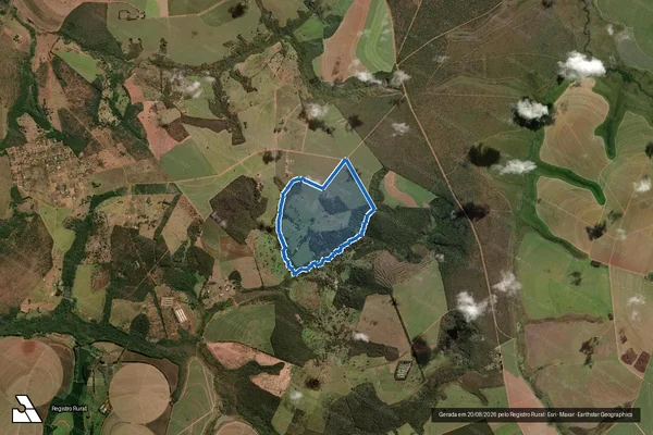 Imagem de satélite de FAZENDA SANTA ROSA - FAZENDA SANTA ROSA em Uberlândia - MG