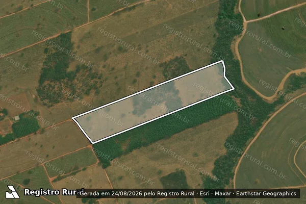 Imagem de satélite de Sitio Nossa Senhora Aparecida - Parte 001 em José Bonifácio - SP