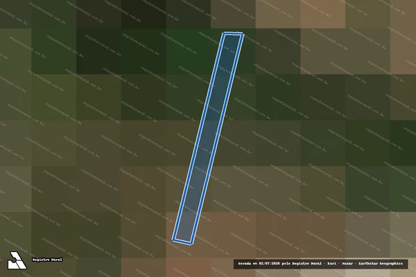 Imagem de satélite de Fazenda Rochedo - Parte 6 em Itatim - BA