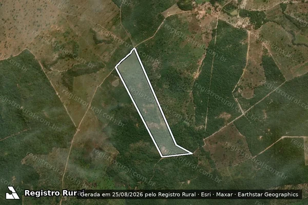 Imagem de satélite de FAZENDA OURO VERDE / Parte 2